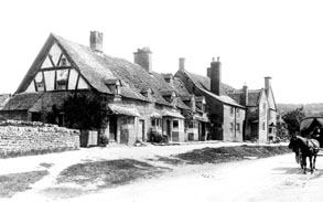 Cottages owned by Frederick Stokes in Broadway in 1899.